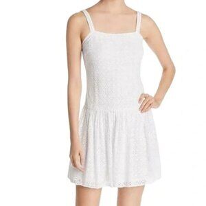 Three‎ Dots Textured Laced Sleeveless Sundress Size XS